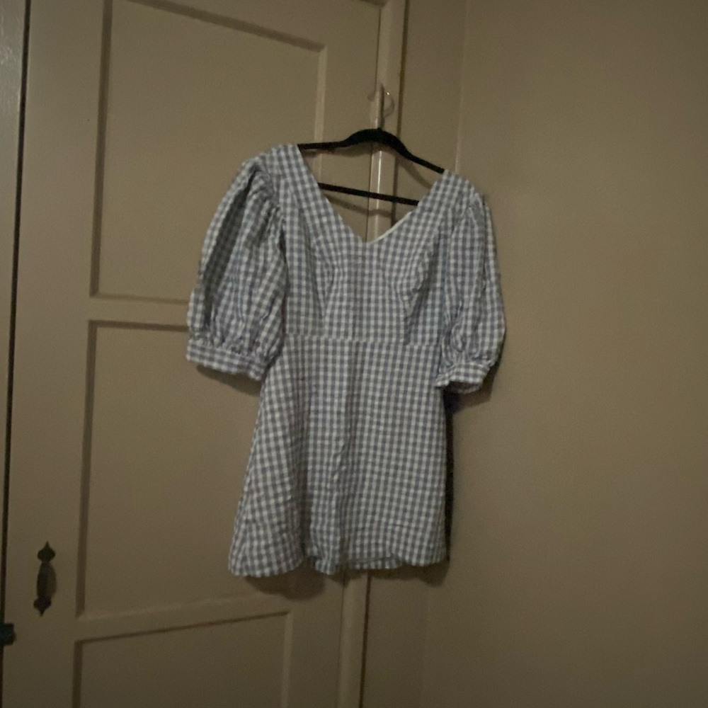 Urban outfitters puff sleeve dress